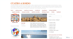 Desktop Screenshot of cuatroabordo.com